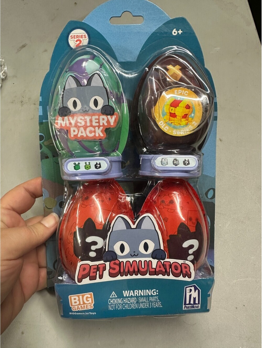 Pet Simulator - Mystery Pet Mini-Figures 4 Pack (Series 2) New in Package